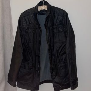small Marc ecko faux leather jacket